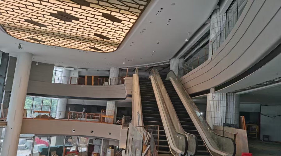 广州粤海商住楼商场-定制饰纪上品GRG造型项目