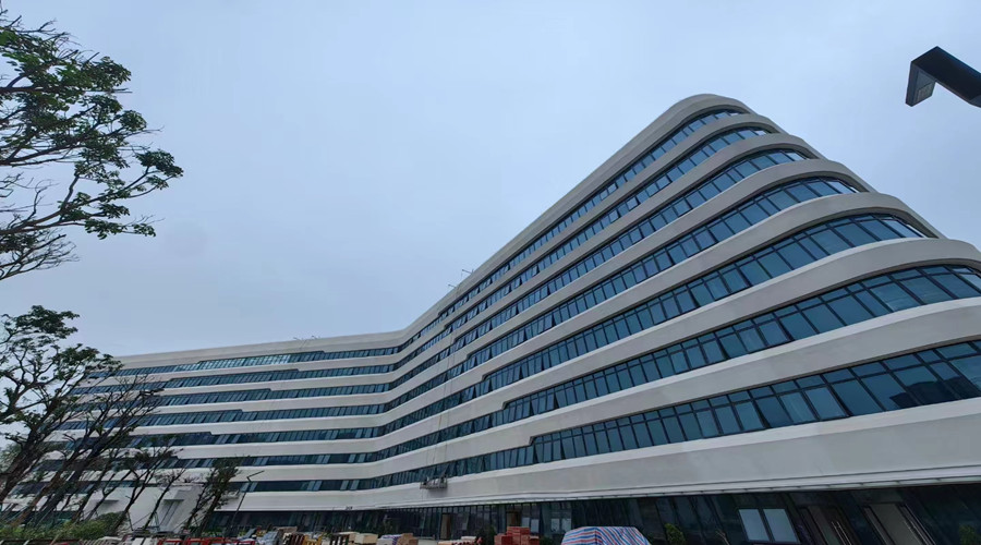 GRC构件应用案例：广清产业园蝶泉生物研发生产基地