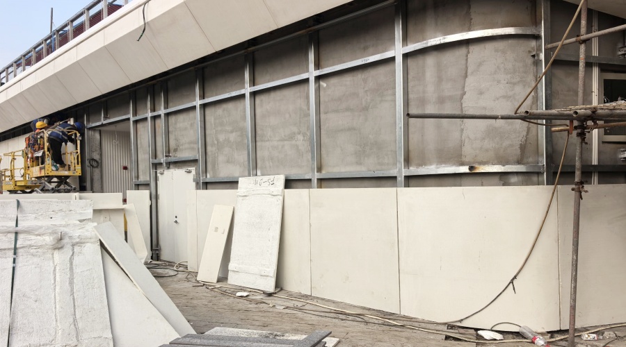饰纪上品UHPC厂家-佛山顺德大良地铁站UHPC构件工程