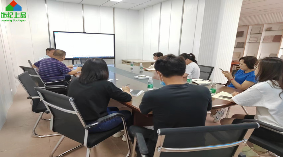 饰纪上品GRG厂家培训会议