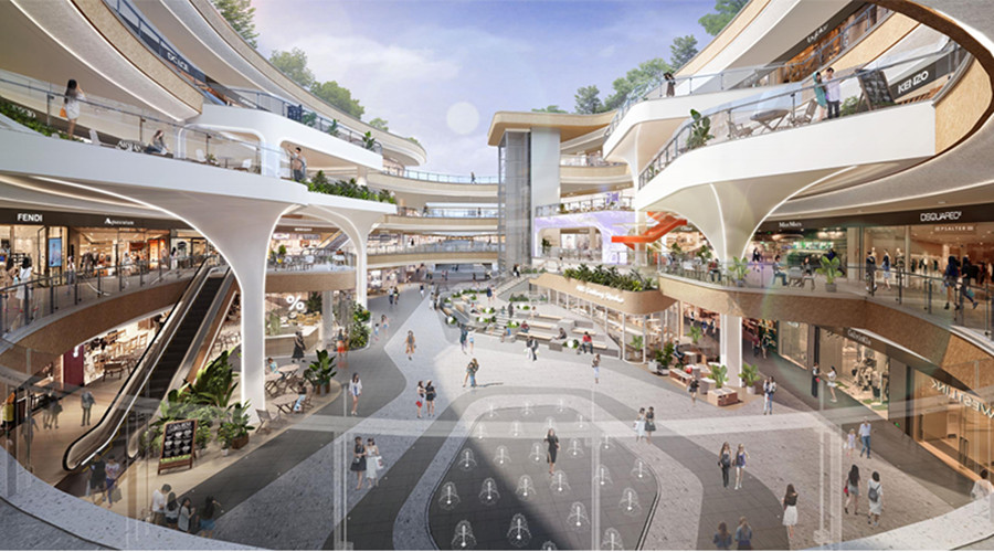 广州健康港购物中心GRC构件项目