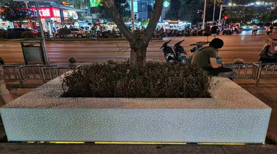 湖南长沙GRC透光坐凳