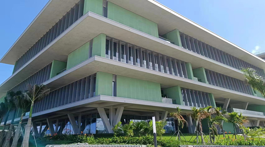 海南大学研究所GRC幕墙肌理板项目