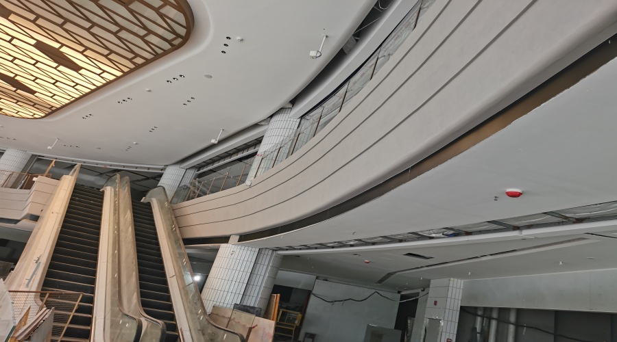 广州粤海天河城商厦GRG拦河造型工程