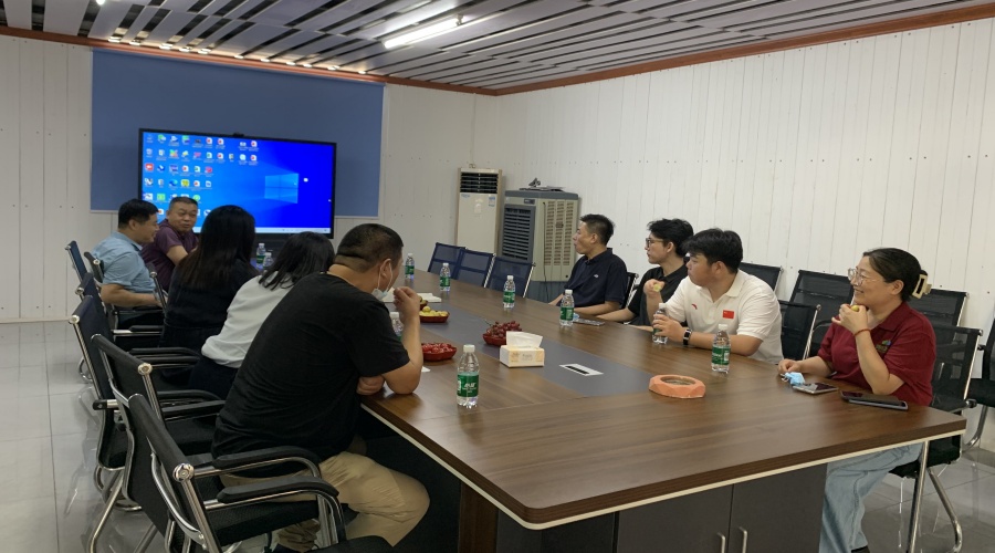 饰纪上品GRG厂家热烈欢迎清远企业家协会 山东庆云工商联领导莅临指导