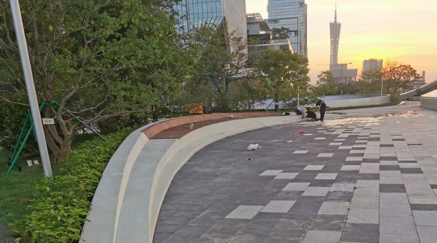 GRC坐凳与树池