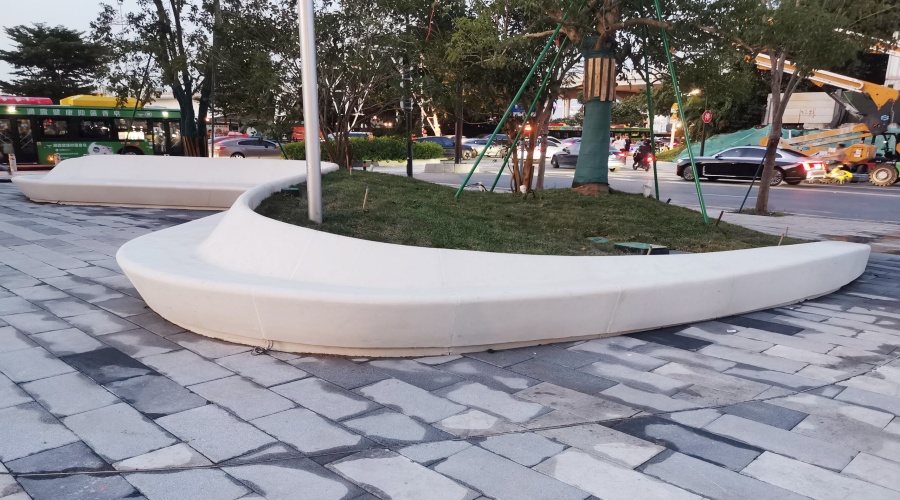 GRC坐凳与树池