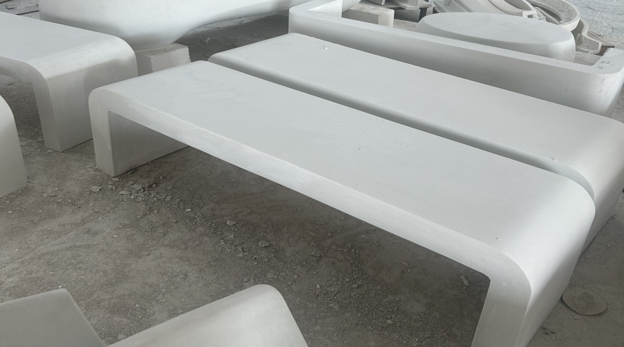 出口韩国长条UHPC坐凳造型工程 出口韩国长条UHPC坐凳造型工程