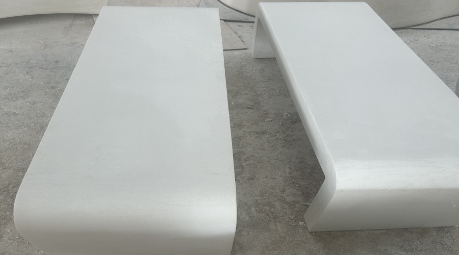 出口韩国长条UHPC坐凳造型工程 出口韩国长条UHPC坐凳造型工程