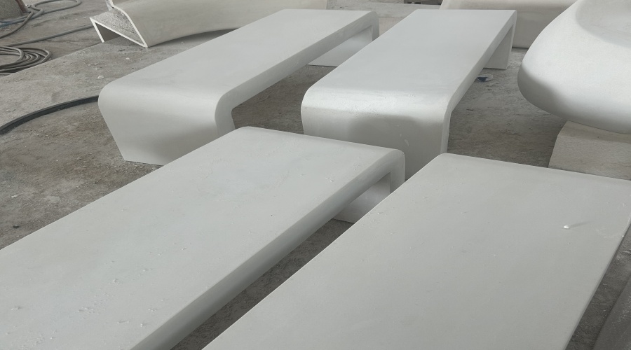 出口韩国长条UHPC坐凳造型工程 出口韩国长条UHPC坐凳造型工程