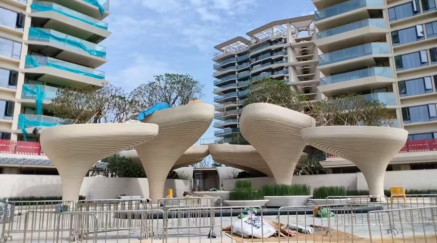 GRC构件装饰效果