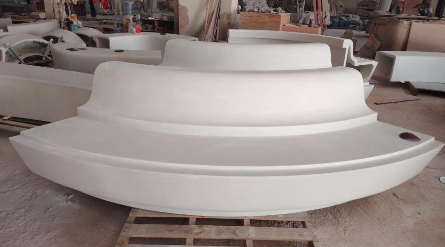 福建紫阳隐翠公馆UHPC坐凳