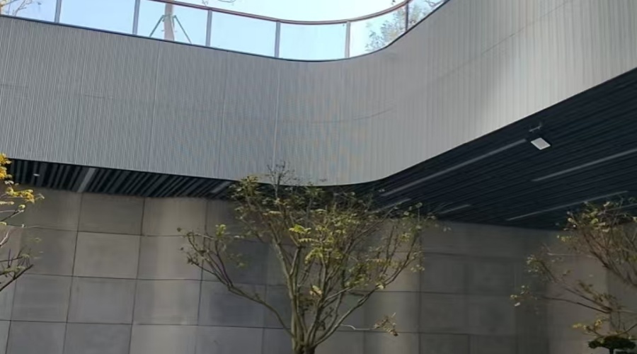 深圳前海桂湾下沉广场UHPC构件造型工程