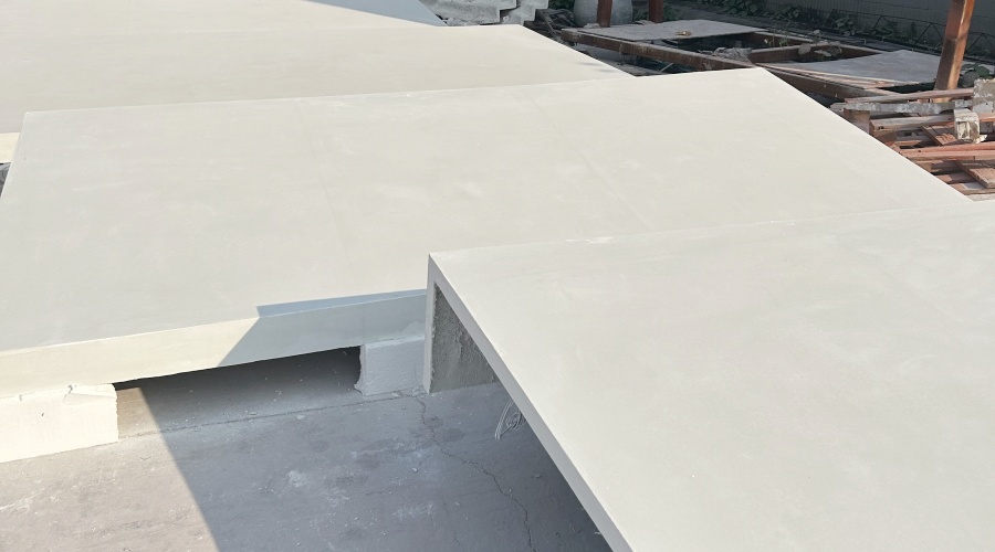 广清大型工业园厂房UHPC门头幕墙造型