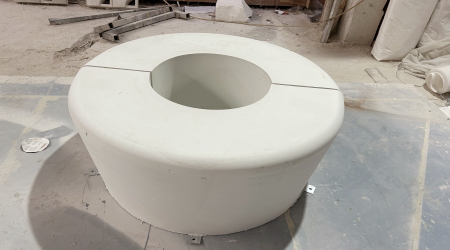 UHPC坐凳树池 UHPC坐凳树池