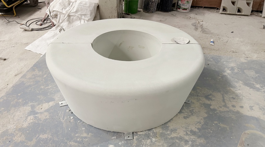 UHPC坐凳树池 UHPC坐凳树池