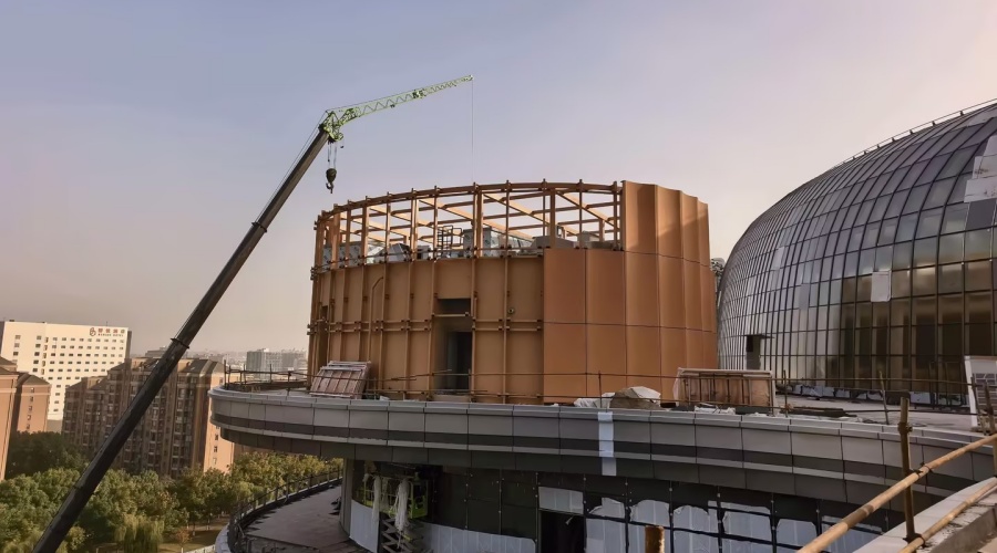 UHPC构件施工现场